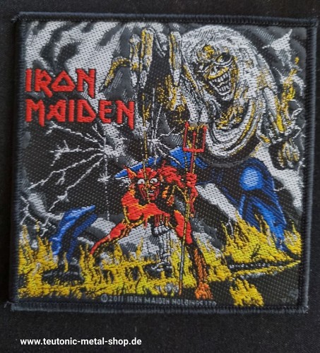 Iron maiden number of - iron,