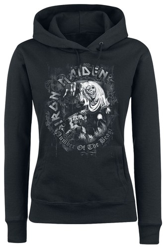 Iron maiden kapuzenpullover - maiden,