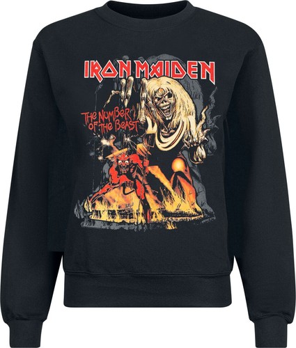 Iron maiden sweatshirt - iron, herren