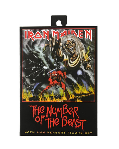 Neca iron maiden number - -, of
