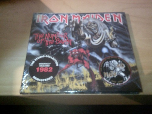 Iron maiden the number of - iron,