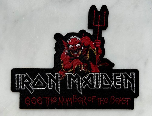 Iron maiden patch - iron, aufnäher