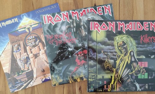Iron maiden lps - -,
