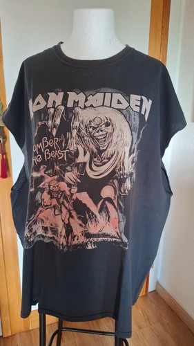 Band shirt schwarz iron - band-t-shirt,