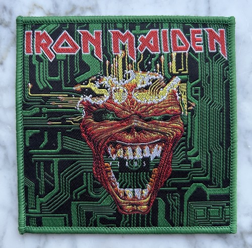 Iron maiden patch aufnäher - iron,
