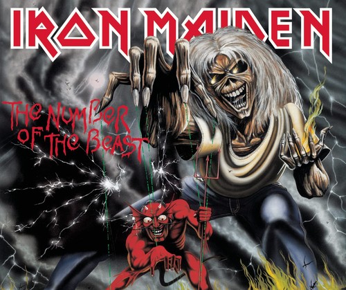 Iron maiden number the - iron,