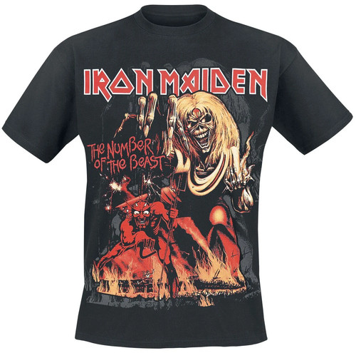 Iron maiden shirt herren - iron,