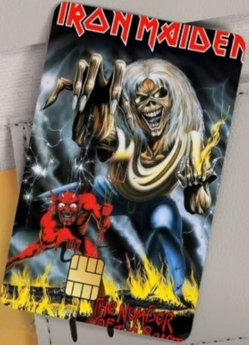 Iron maiden the number of - iron,