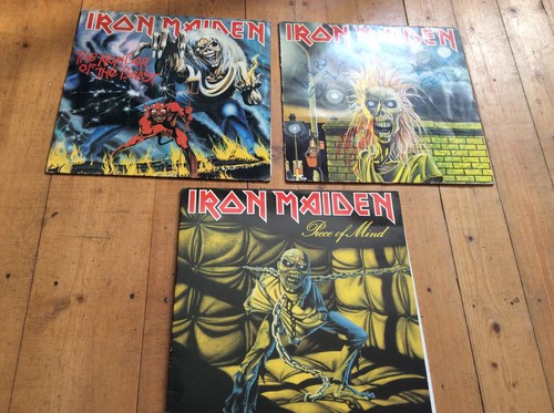 Iron maiden lp vinyl - maiden,