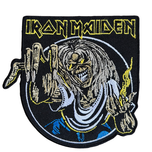 Iron maiden patch - iron, number